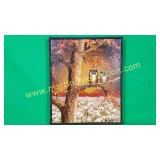 Mae Sibley, "Down South Owls" Painting