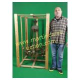 Antique Crystal Satyr Electric Chandelier 
4.5