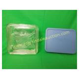 (2) Pyrex & Glass Lidded Dishware