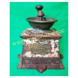 Antique Cast-Iron & Brass W. Cross & Son Coffee