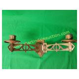 Antique Bronze Wall Candle Sconce