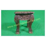 Antique Carved Foot Stool