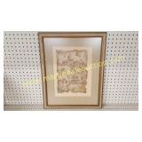 Vellum Hand Drawn City Of Jersulam  Artwork