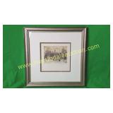 Limited Edition 9/16 Russian Palace Etching