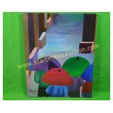 Jermaine Nolen, Umbrellas Painting on Canvas