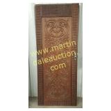 Vintage Custom Wooden Ornate Carved Door