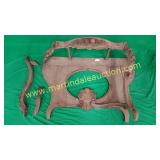 Antique Wooden Carved Floral - Project Piece