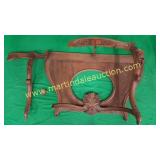 Antique Wooden Carved Floral - Project Piece