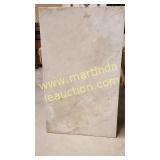 White Marble Top w Gray Veins - Top Only