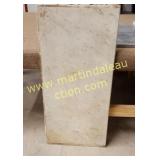White & Gray Marble Top