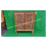Antique Carved Armoire
