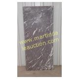 Vintage Grey Marble Top w White