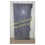Vintage Large Marble Top Grey w White Veins