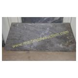 Trapesoid Shaped Marble Top Grey