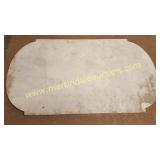 Vintage White & Grey Marble Top