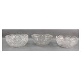 Cut Crystal Bowls