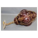 Amethyst Glass Pendant Light
