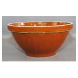 Glazed Stoneware Mixing Bowl