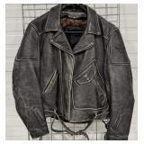 Leather 'Biker' Jacket