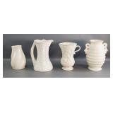 White ware Beswick and Sylvac pieces