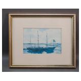 Framed Maritime Print