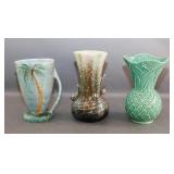 (3) Sylvac Vases
