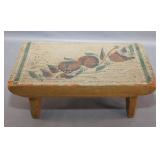 Wooden Painted  Stool