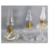 Glass Oil Lamps
