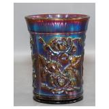 Imperial Purple Carinval Glass Tumbler