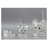 Swarovski Crystal Mice