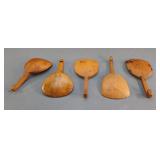 Wooden Paddle Kitchen Utensils