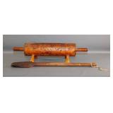 Rolling Pin 'Footstool' & 'Paddle'