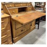 Pine Bureau Desk