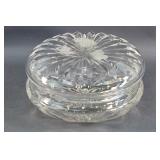 Cut Crystal Powder Dish