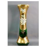 Bohemian Glass Vase