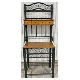 Contemporary Bakers Rack