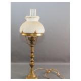Brass Candlestick Table Lamp