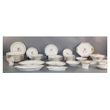 Birds of Paradise Limoges Dinnerware Set