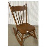 Press Back Rocking Chair