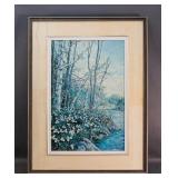 'Trilliums'  print by Kierstead