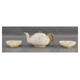 Belleek Teapot etc.