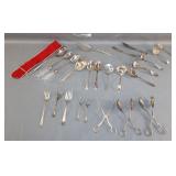 Silver-Plated Flatware and Serving Utensils