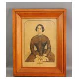 Print in Pine Frame