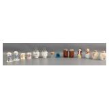 Salt & Peppers;  Inkwells etc.