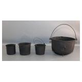 Cast Iron Bean Pot etc.