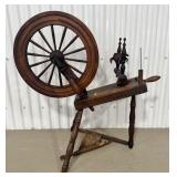 Wooden Spinning Wheel