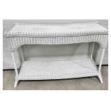 Wicker Side Table