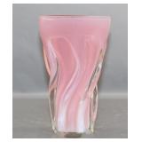 Large Murano 'Seguso' Glass Hand Blown Vase