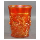 Northwood Marigold Carnival Glass Tumbler
