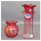 Cranberry glass